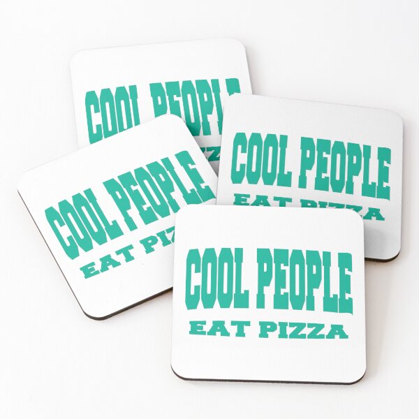 Item preview, Cool people eat pizza designed and sold by AllShirts21.