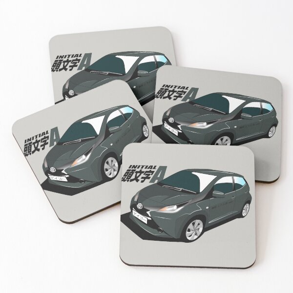 Item preview, Initial A: Aygo-t a New Tofu Delivery System! (Electro Grey) designed and sold by Manic2019.
