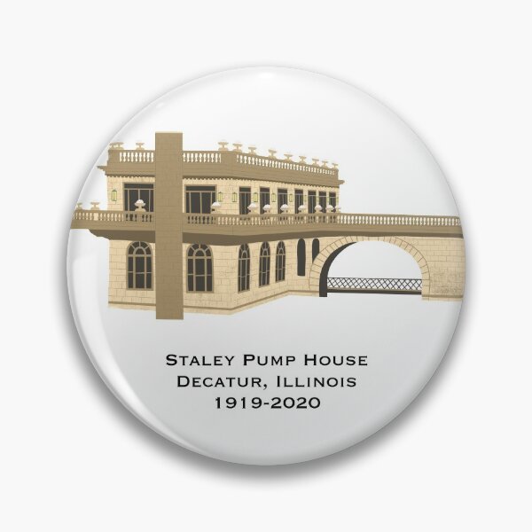 Item preview, The Pump House Decatur, Illinois designed and sold by jenbucheli.