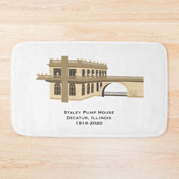 Item preview, The Pump House Decatur, Illinois designed and sold by jenbucheli.