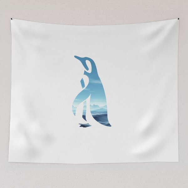 Item preview, tribal penguin silhouette designed and sold by sami123456.