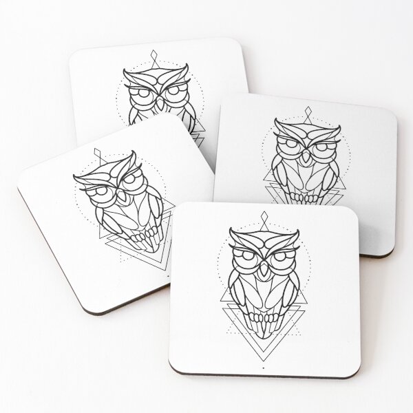 Item preview, Linework owl design designed and sold by Smurnov.