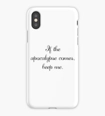 Beep Me | BtVS iPhone Case