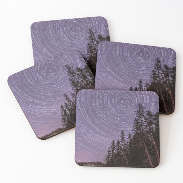 Item preview, Star trails over the river designed and sold by RezieMart.