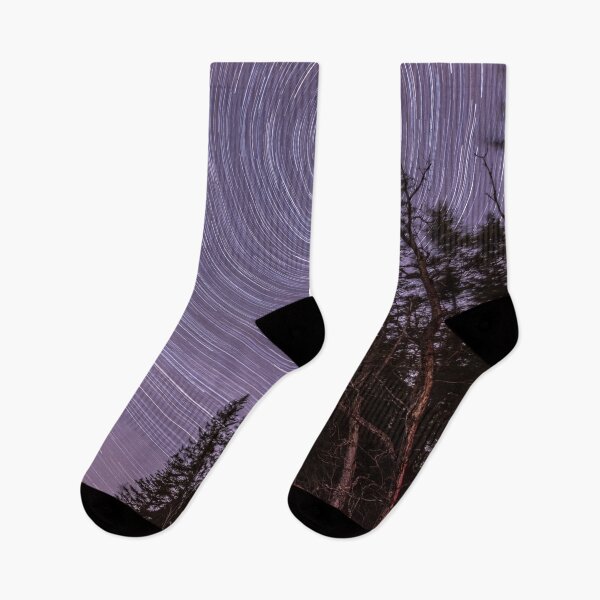 Item preview, Star trails over the river designed and sold by RezieMart.