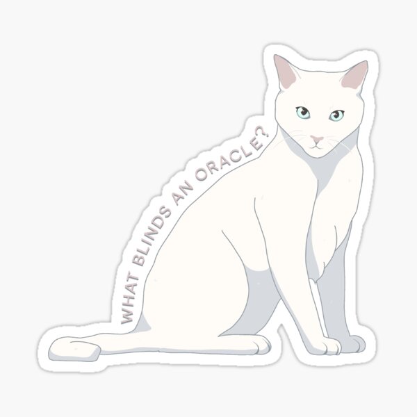 What Blinds an Oracle? Aidas Cat Sticker
