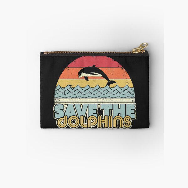 Item preview, Save The Dolphins Design. Retro Style Dolphin Product designed and sold by PackAPunch.