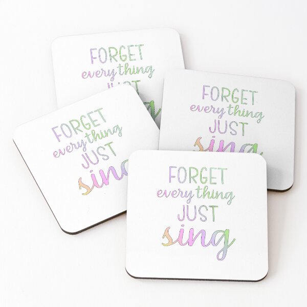 Item preview, Trolls-Inspired "Forget Everything, Just Sing" designed and sold by mulberrydragon.