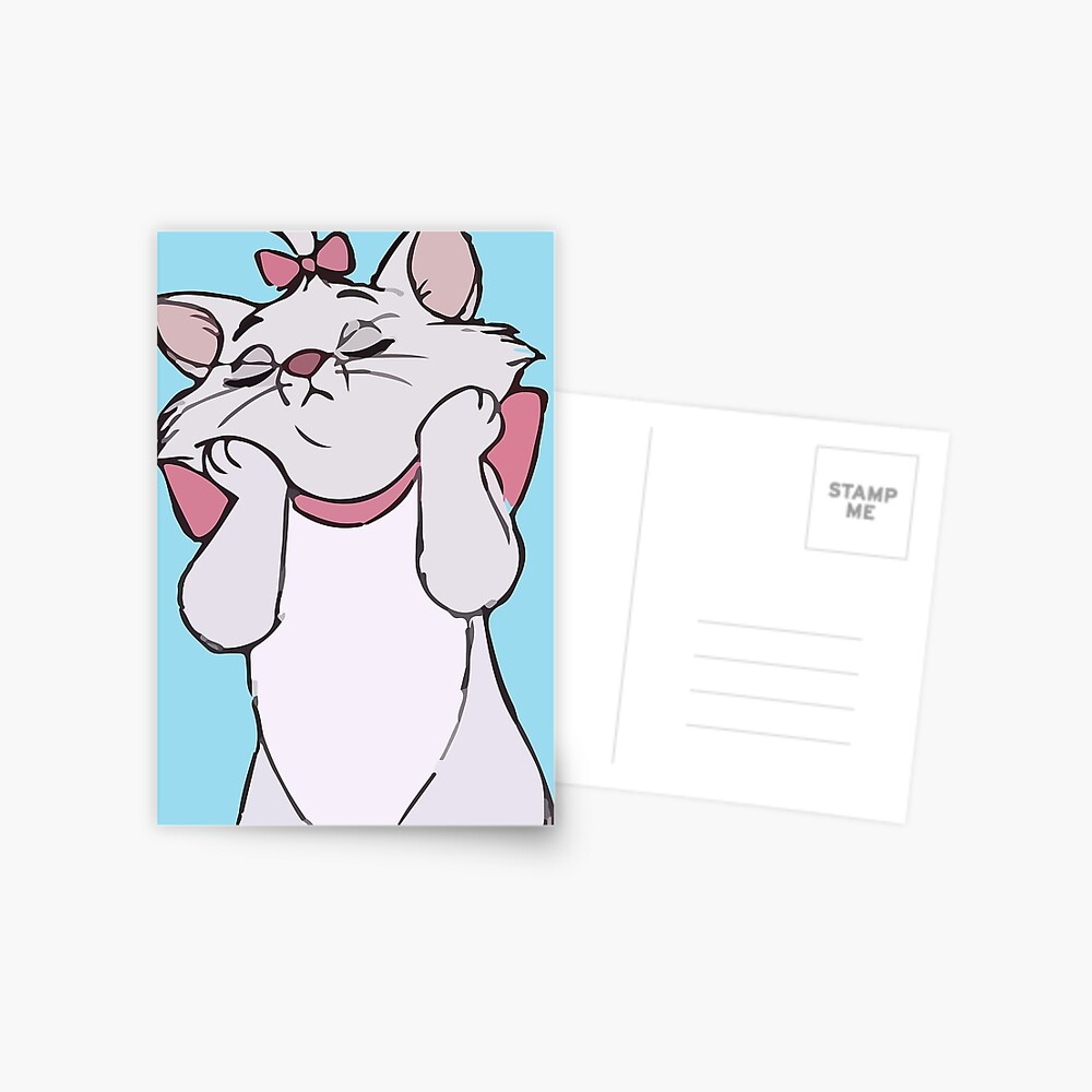 Marie - The Aristocats Postcard