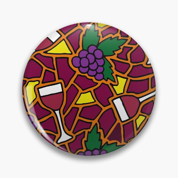 Item preview, Wine Time || Happy Hour || Mosaic  designed and sold by Hilary Leslie.