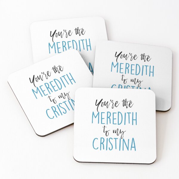 Item preview, You're the Meredith to my Cristina designed and sold by doodle189.