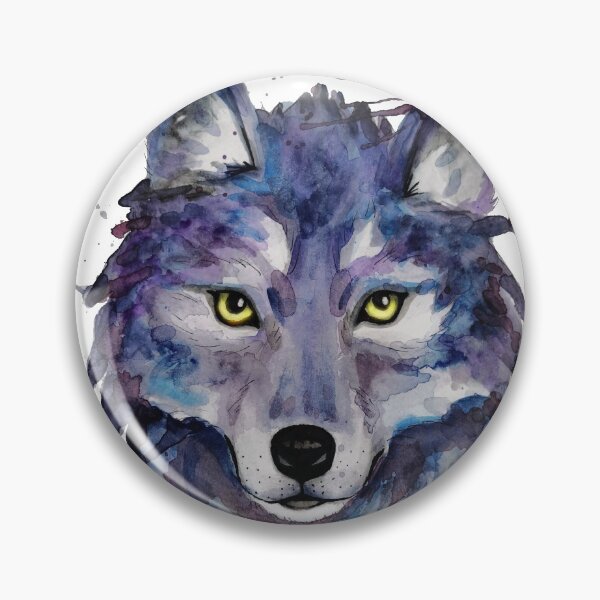 Artikelvorschau, Wilder Aquarellwolf entworfen und verkauft von Efembe.