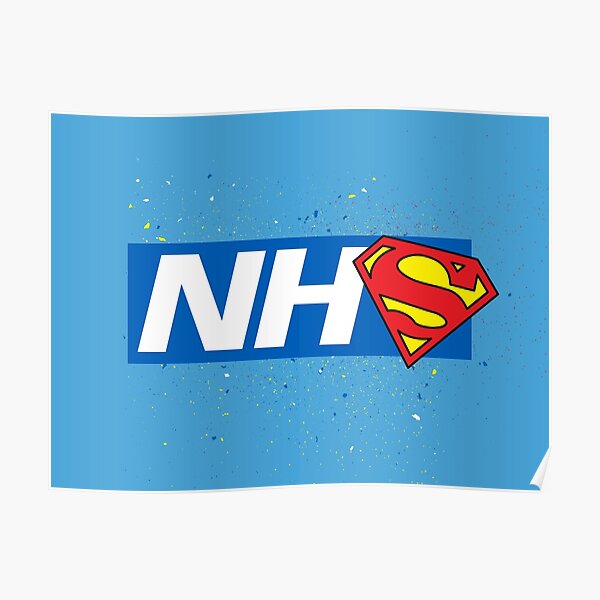 Super NHS Heroes Poster