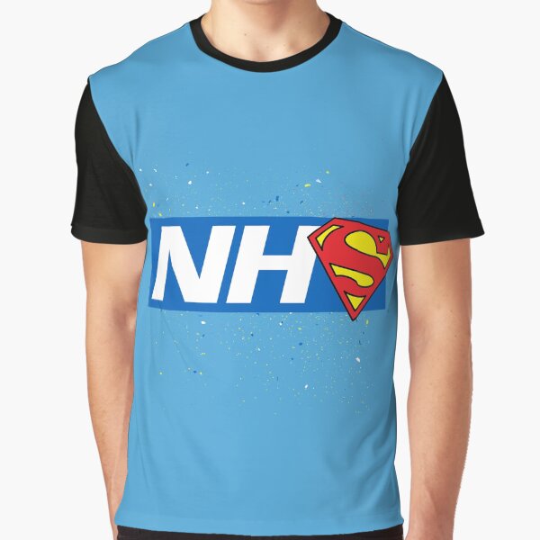 Super NHS Heroes Graphic T-Shirt