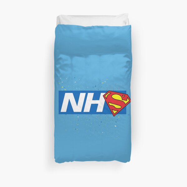 Super NHS Heroes Duvet Cover