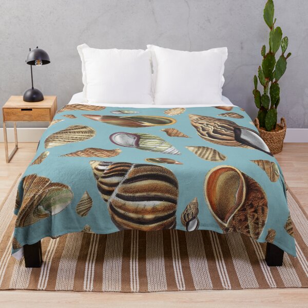 Item preview, Seamless vintage pattern with seashells designed and sold by portokalis.