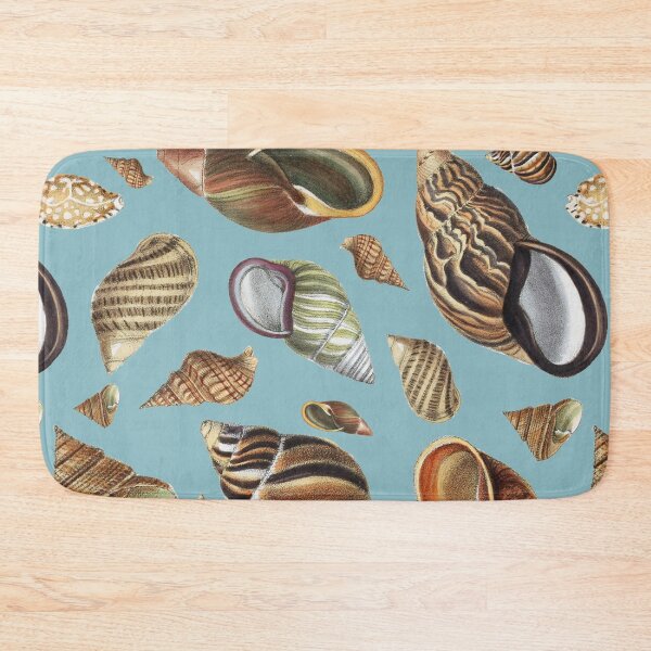 Item preview, Seamless vintage pattern with seashells designed and sold by portokalis.