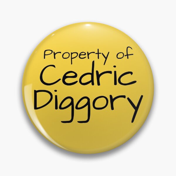 Poperty of Cedric Diggory Pin