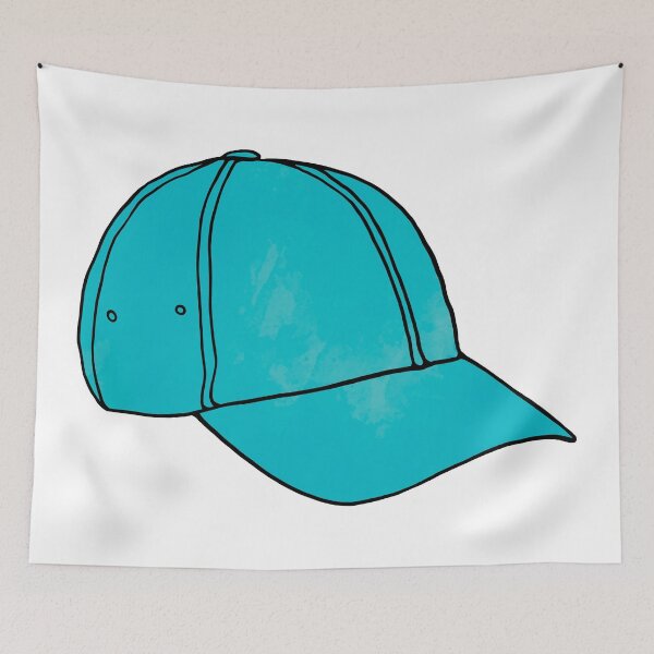 Item preview, Light Blue Baseball Hat designed and sold by murialbezanson.