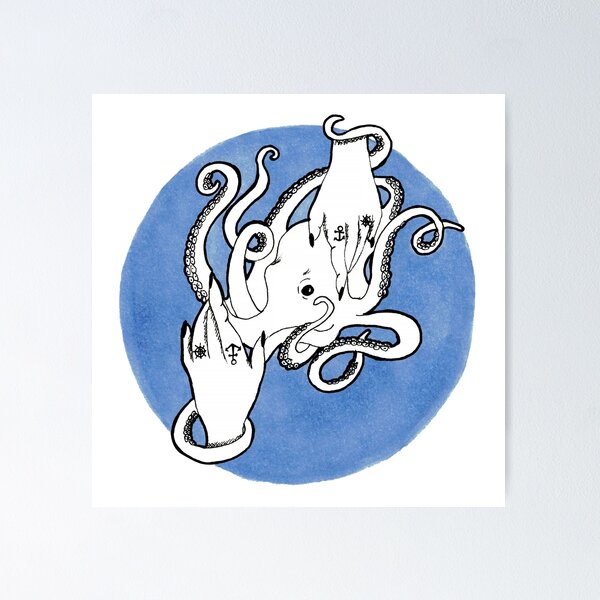 Item preview, Octohands designed and sold by Lauren Spooner.