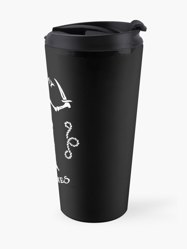 Alternate view of Black Sails - Be Gay Do Crimes Travel Mug