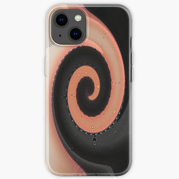 Two Tone Twirl iPhone Soft Case