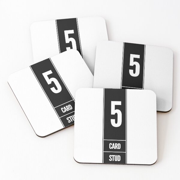 Item preview, 5 CARD STUD designed and sold by OfferHeat.