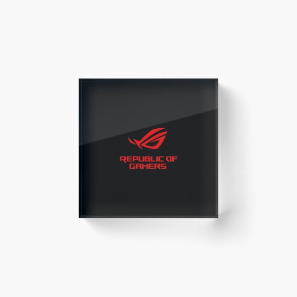 REPUBLIK DER SPIELER Acrylblock