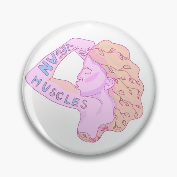 Item preview, Vegan muscle love colored designed and sold by Jarafelart.