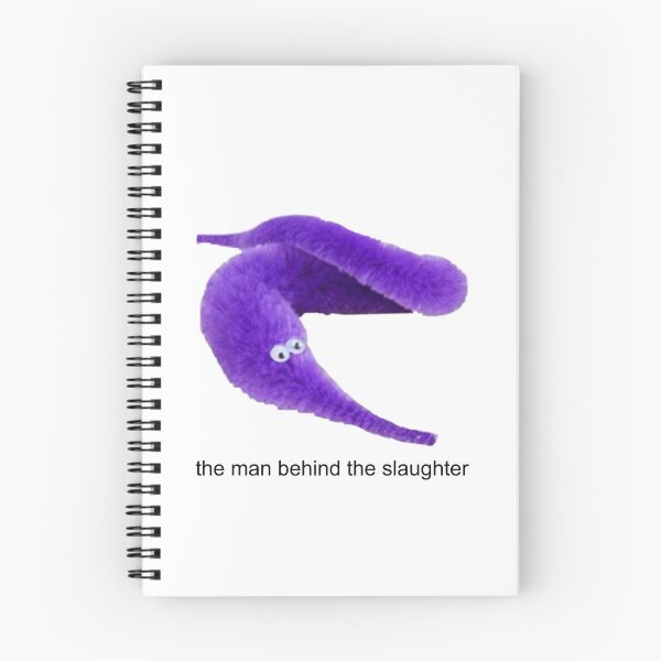 Item preview, purple worm=the man behind the slaughter designed and sold by uwutaylorr.