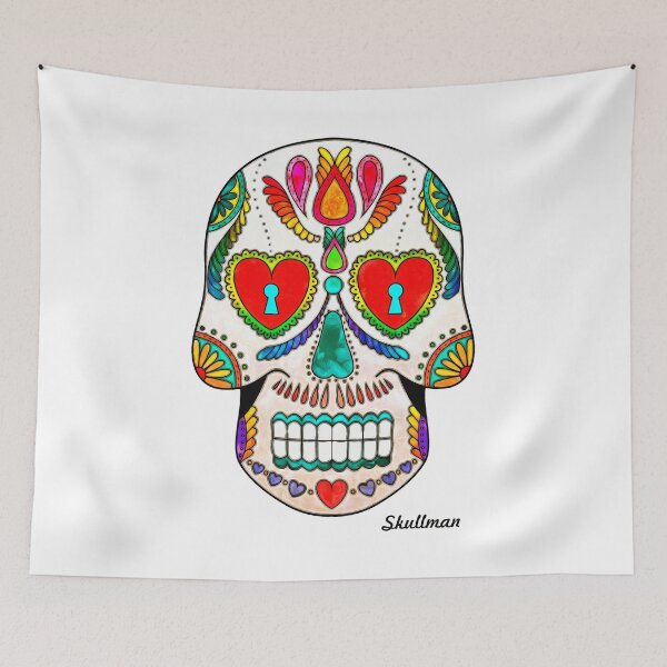Item preview, Sugar Skull - Day of the Dead designed and sold by theSkullman.