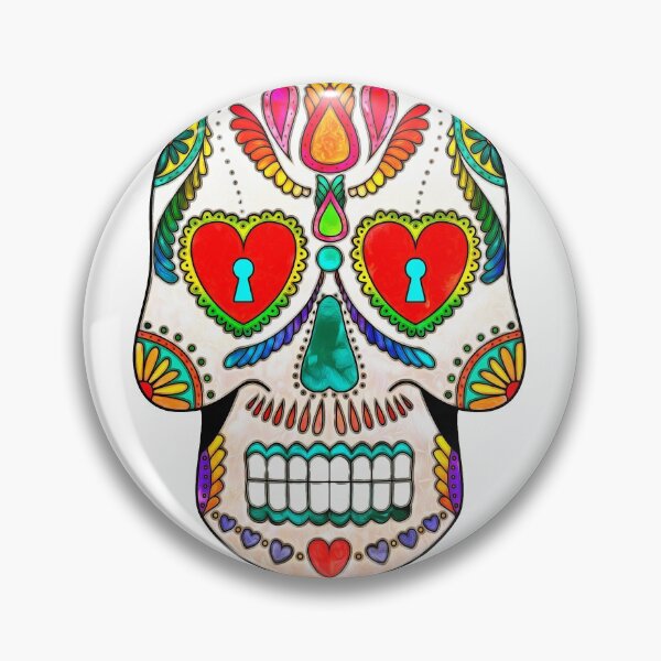 Item preview, Sugar Skull - Day of the Dead designed and sold by theSkullman.