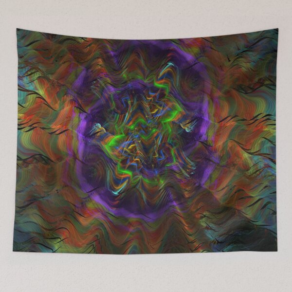 Item preview, Vibrant Folds | Fractal Art designed and sold by Brian Kroijer.