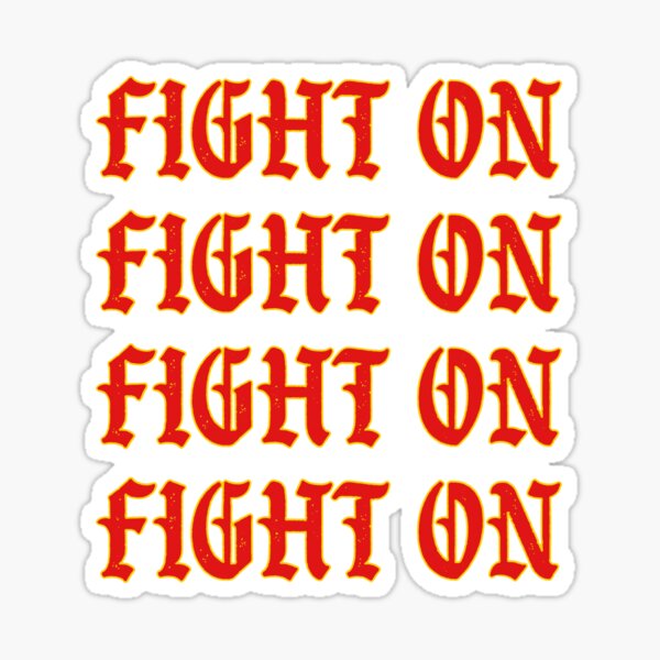 Pablo FIGHT ON Sticker