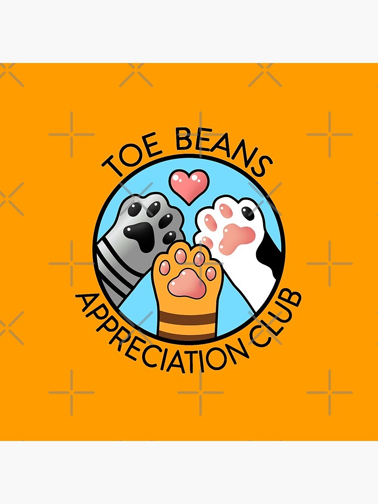 Discover Toe Beans Appreciation Club Pin