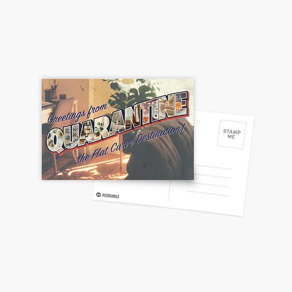 Item preview, Greetings from Quarantine designed and sold by emnix.