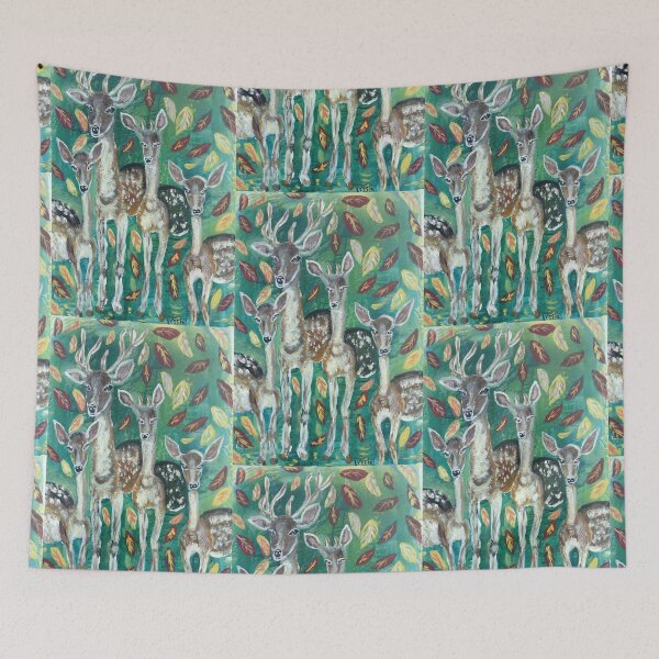 Item preview, Family trip deer deer fawn designed and sold by ThereseLyssia.