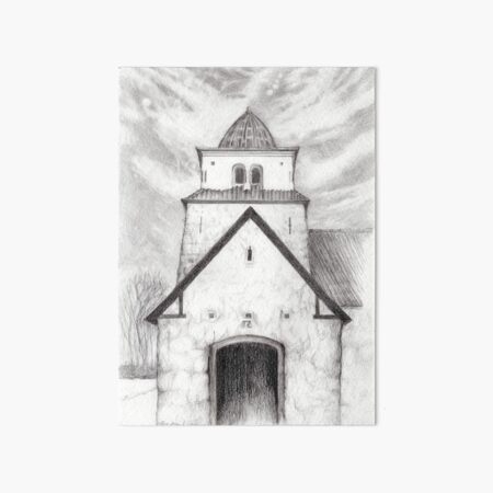 Item preview, Danish village church 2 designed and sold by Eva Hegelund  Frank.