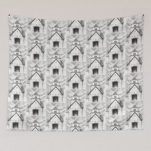 Item preview, Danish village church 2 designed and sold by Eva Hegelund  Frank.