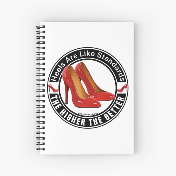 High Heels Spiral Notebook