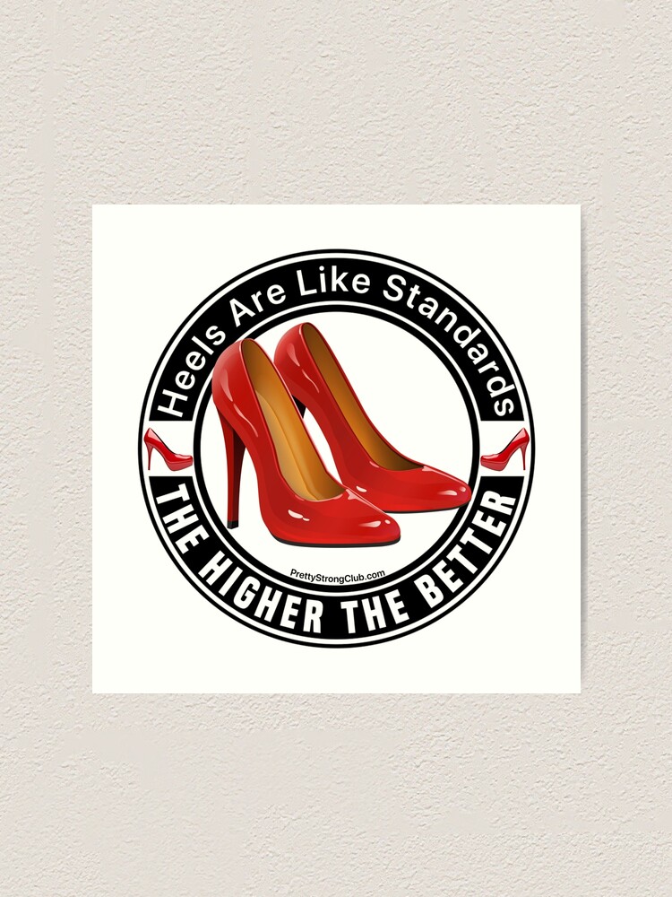 Alternate view of High Heels Art Print