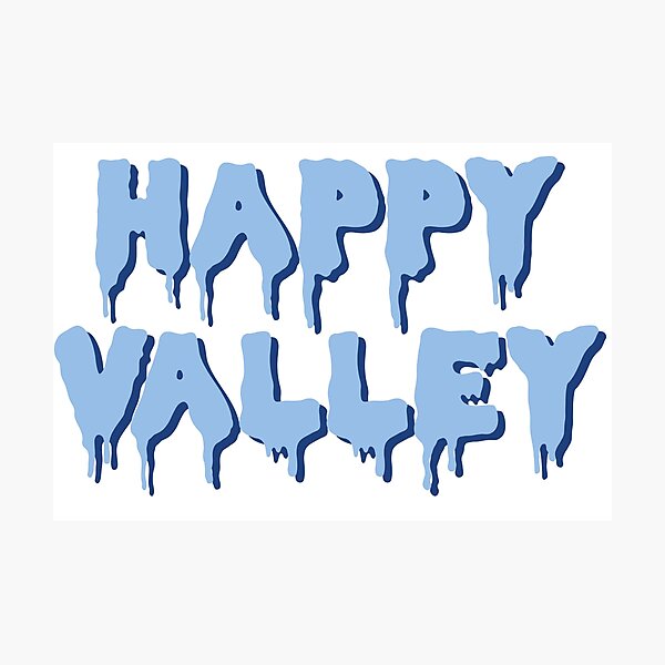 Happy Valley Drip Photographic Print