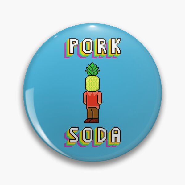 Item preview, Píxeles de Soda de Cerdo 1 designed and sold by NoirPineapple.