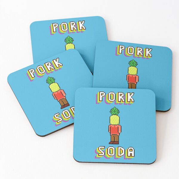 Artikelvorschau, Schweinefleisch Soda Pixel 1 entworfen und verkauft von NoirPineapple.