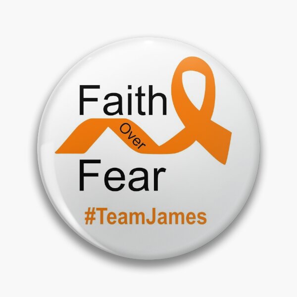 Artikelvorschau, Glaube über Angst - #Team James entworfen und verkauft von sinsvirtues.