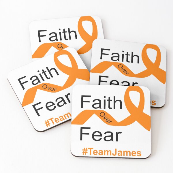 Item preview, Faith Over Fear - #Team James designed and sold by sinsvirtues.