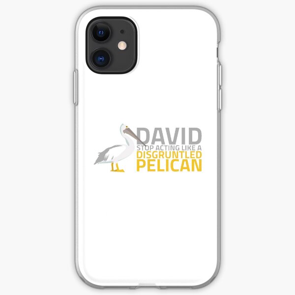 Disgruntled Pelican iPhone Soft Case