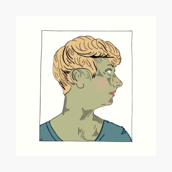 CAELIA in color Art Print