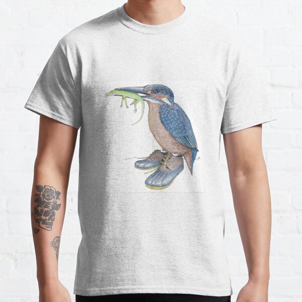 Kingfisher in duck shoes Classic T-Shirt