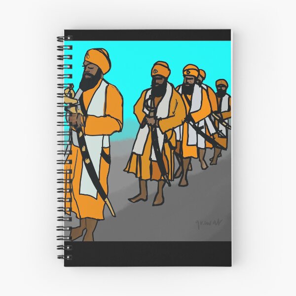 Item preview, Panj Pyare designed and sold by Sukhpal Grewal Ethnic Art.